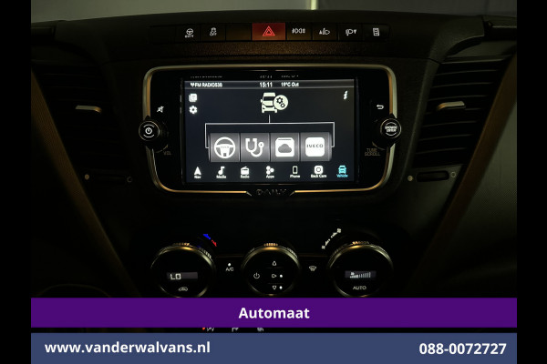Iveco Daily 35S14V 136pk Automaat 3500kg Trekhaak L2H2 Euro6 Airco | Camera | Navigatie LED, Cruiscontrol, Chauffeursstoel, Bijrijdersbank