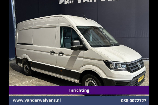 Volkswagen Crafter 2.0 TDI 177pk 3500kg Trekhaak Achterwiel aandrijving L3H3 L2H2 Inrichting Euro6 Airco | Camera | Navigatie | Apple Carplay Android Auto, Cruiscontrol, Chauffeursstoel, Verwarmde Voorruit, Parkeersensoren