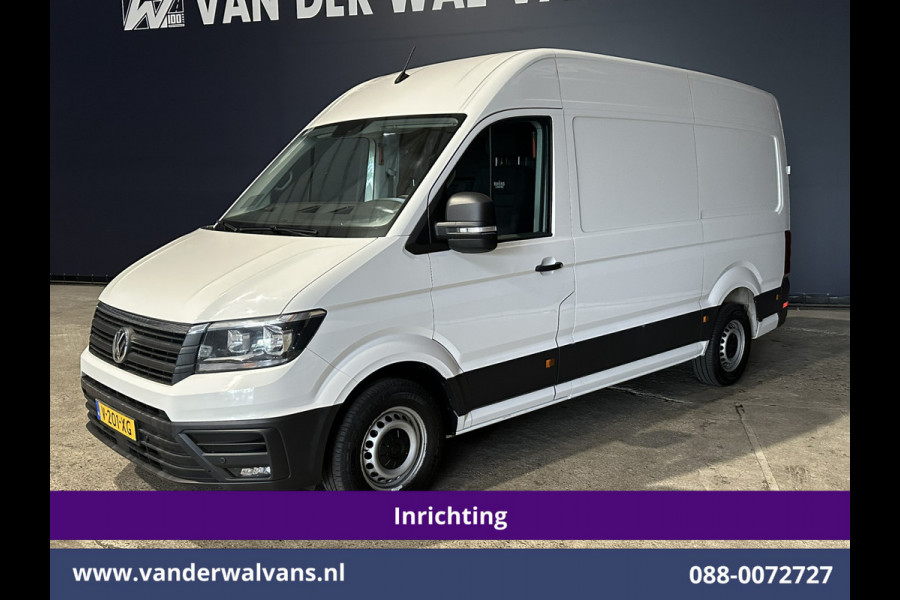 Volkswagen Crafter 2.0 TDI 177pk 3500kg Trekhaak Achterwiel aandrijving L3H3 L2H2 Inrichting Euro6 Airco | Camera | Navigatie | Apple Carplay Android Auto, Cruiscontrol, Chauffeursstoel, Verwarmde Voorruit, Parkeersensoren