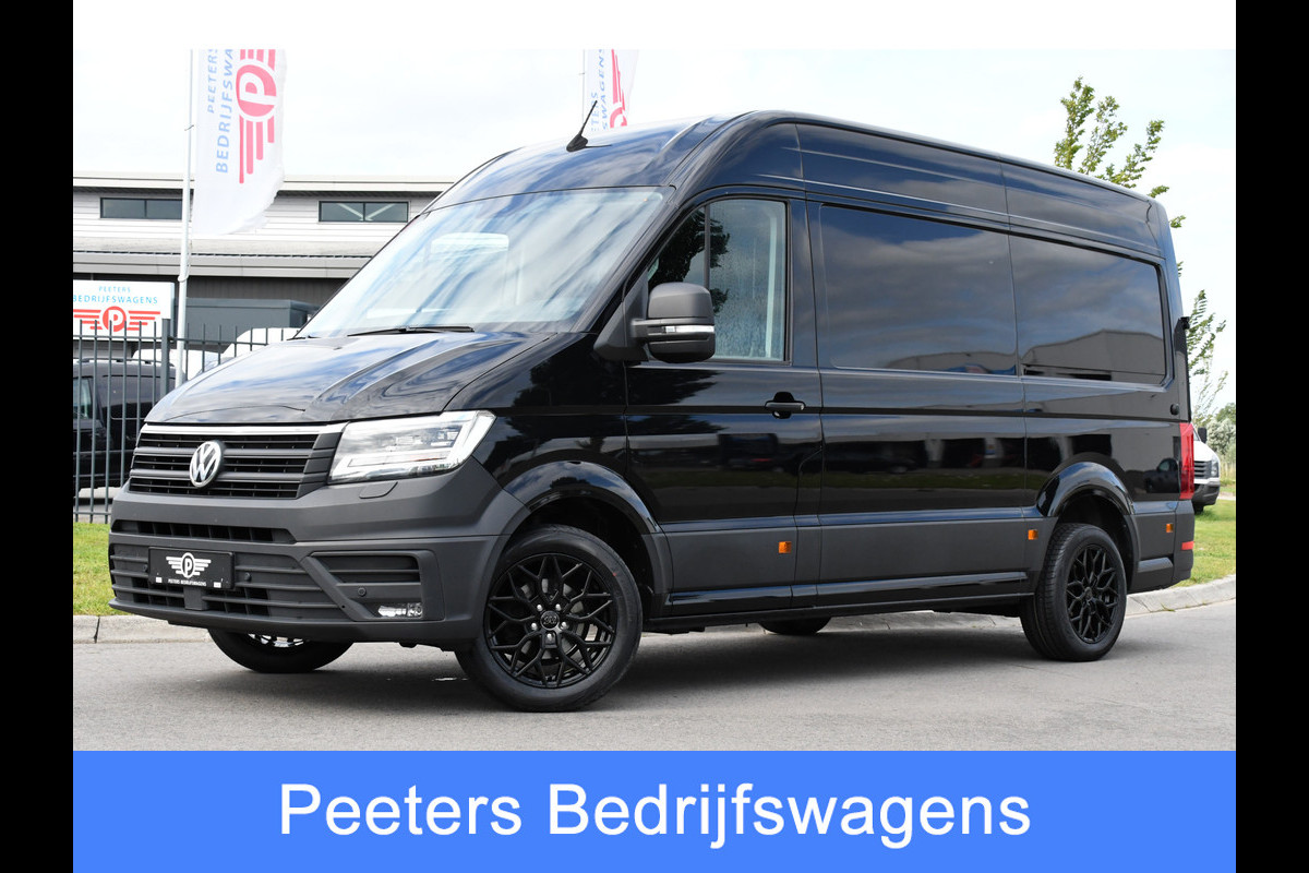 Volkswagen Crafter 35 2.0 TDI L3H3 Black Edition Adaptieve Cruise, Camera, Carplay, 177pk, Automaat, LED, Stoelverwarming, Multimedia, BOM VOL! Volkswagen Crafter 35 2.0 TDI L3H3 Black Edition Adaptieve Cruise, Camera, Carplay, 177pk, Automaat, LED, Stoelverwarming, Multimedia, BOM VOL!
