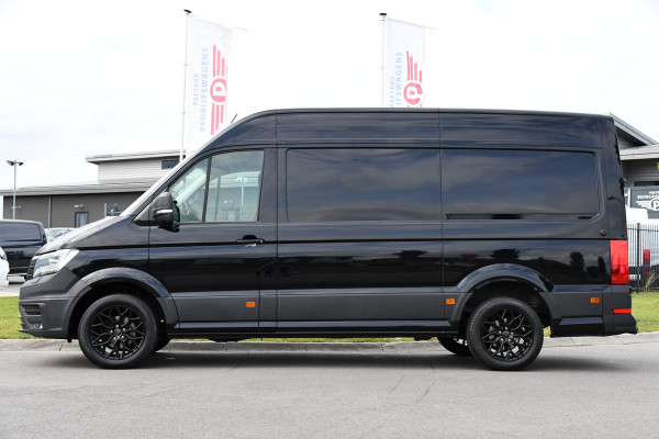 Volkswagen Crafter 35 2.0 TDI L3H3 Black Edition Adaptieve Cruise, Camera, Carplay, 177pk, Automaat, LED, Stoelverwarming, Multimedia, BOM VOL!