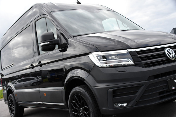 Volkswagen Crafter 35 2.0 TDI L3H3 Black Edition Adaptieve Cruise, Camera, Carplay, 177pk, Automaat, LED, Stoelverwarming, Multimedia, BOM VOL!