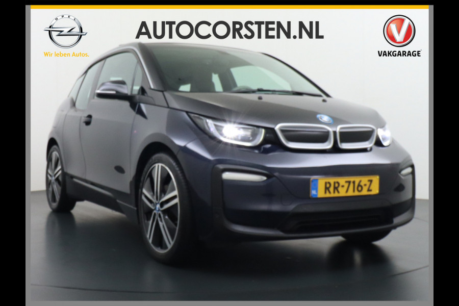 BMW i3 S iPerformance 94Ah 33kWh Schuifkanteldak Navi Ecc Cruise Control Camera Pdc DAB Stoelverwarming Warmtepomp Lmv 20" Led Comfort pack advance Origineel Nederlandse Auto