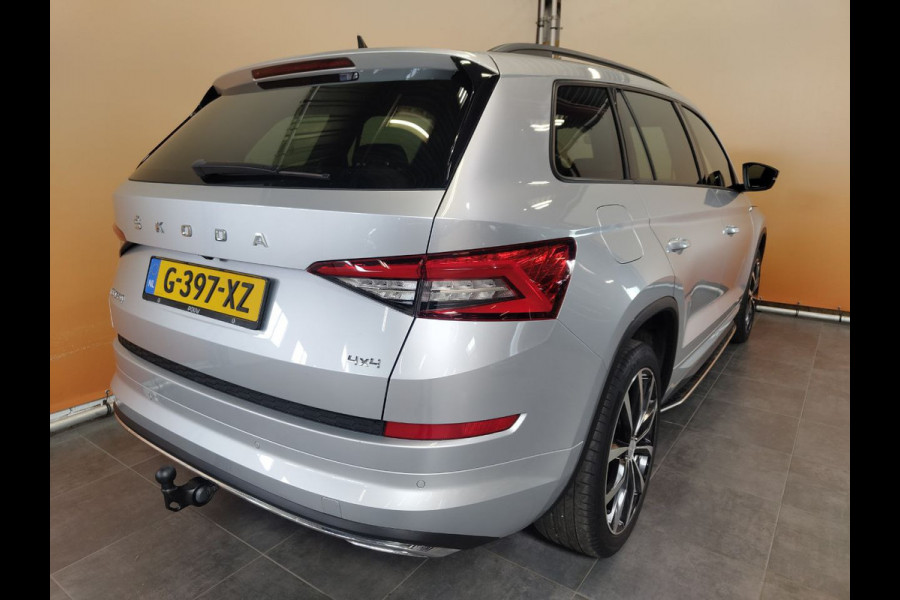 Škoda Kodiaq 2.0 TSI 4x4 Sportline Business bomvol! pano | sportint | stoelverw | digitaal dashb | trekh