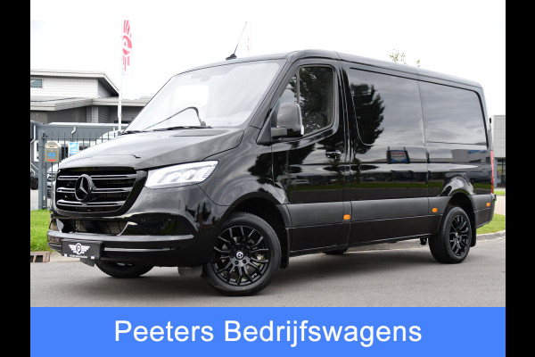 Mercedes-Benz Sprinter 317 1.9 CDI L2H1 RWD Black Edition Camera, Cruise, Carplay, 3500kg Trekhaak, 170pk, Automaat, LED, Multimedia,  Stoelverwarming, UNIEK