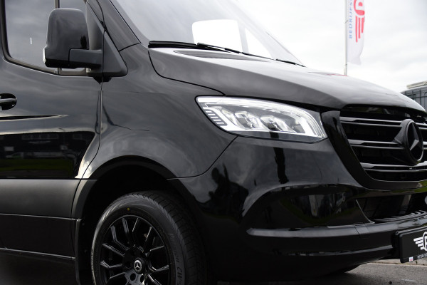 Mercedes-Benz Sprinter 317 1.9 CDI L2H1 RWD Black Edition Camera, Cruise, Carplay, 3500kg Trekhaak, 170pk, Automaat, LED, Multimedia,  Stoelverwarming, UNIEK