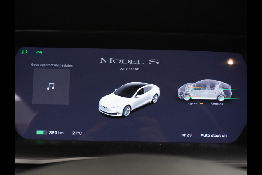 Tesla Model S Long Range VAN: 47.900,- VOOR 41.877,- UW HERFSTVOORDEEL: 6.023,- EURO FULL SELF DRIVE AUTOPILOT l STOEL + STUUR VERWARMING  | PANO |19INCH| LEDER | RIJKLAARPRIJS INCL. 12 MND. BOVAG GARANTIE