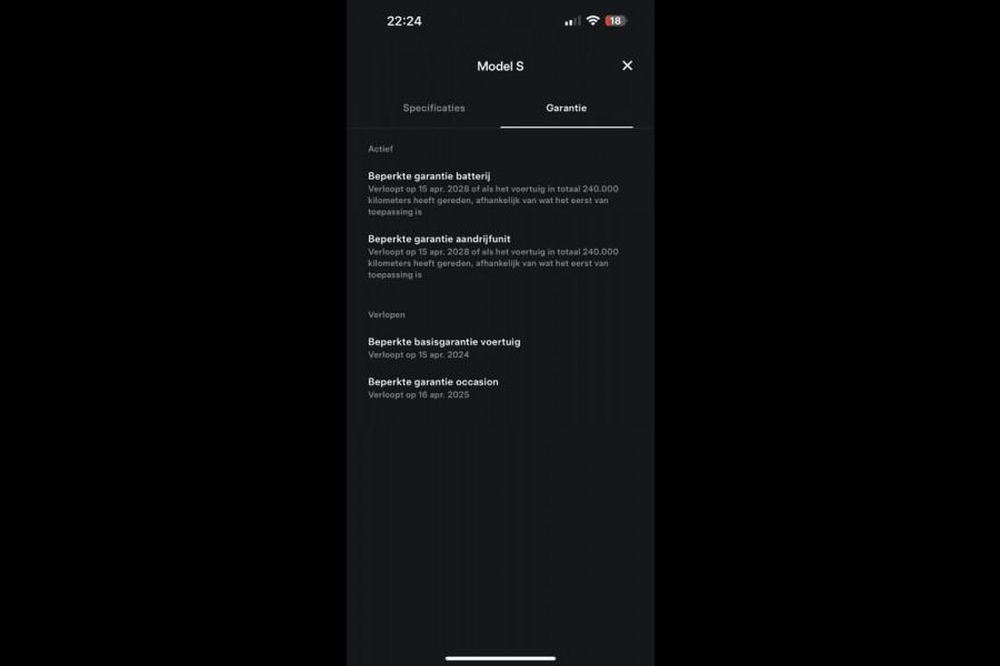 Tesla Model S Long Range VAN: 47.900,- VOOR 41.877,- UW HERFSTVOORDEEL: 6.023,- EURO FULL SELF DRIVE AUTOPILOT l STOEL + STUUR VERWARMING  | PANO |19INCH| LEDER | RIJKLAARPRIJS INCL. 12 MND. BOVAG GARANTIE