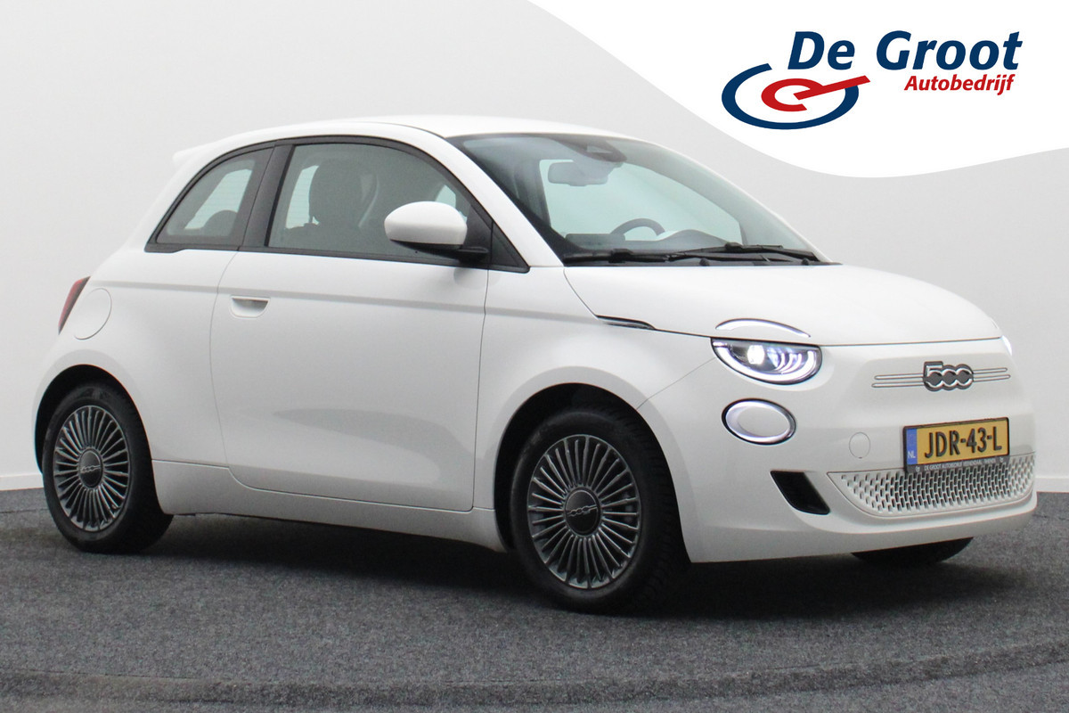 Fiat 500 Icon 42 kWh Virtual Cockpit, Camera, Rijstrooksensor, Cruise, Apple Carplay, DAB, 16'' Fiat 500 Icon 42 kWh Virtual Cockpit, Camera, Rijstrooksensor, Cruise, Apple Carplay, DAB, 16''