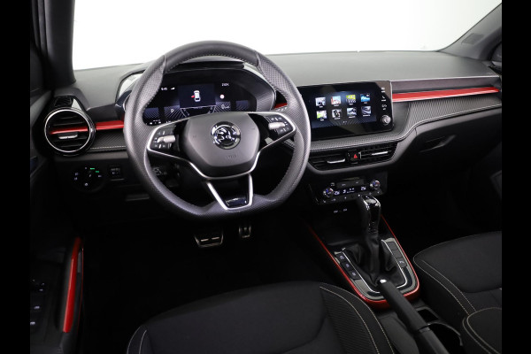 Škoda Fabia 1.0 TSI Monte Carlo 115 pk Automaat (DSG) | Verlengde garantie | Navigatie via App | Parkeersensoren | Achteruitrijcamera | Adaptieve cruise control | Stoelverwarming |