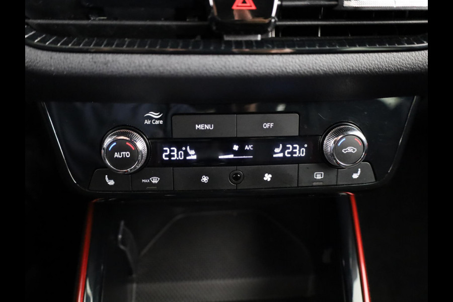 Škoda Fabia 1.0 TSI Monte Carlo 115 pk Automaat (DSG) | Verlengde garantie | Navigatie via App | Parkeersensoren | Achteruitrijcamera | Adaptieve cruise control | Stoelverwarming |