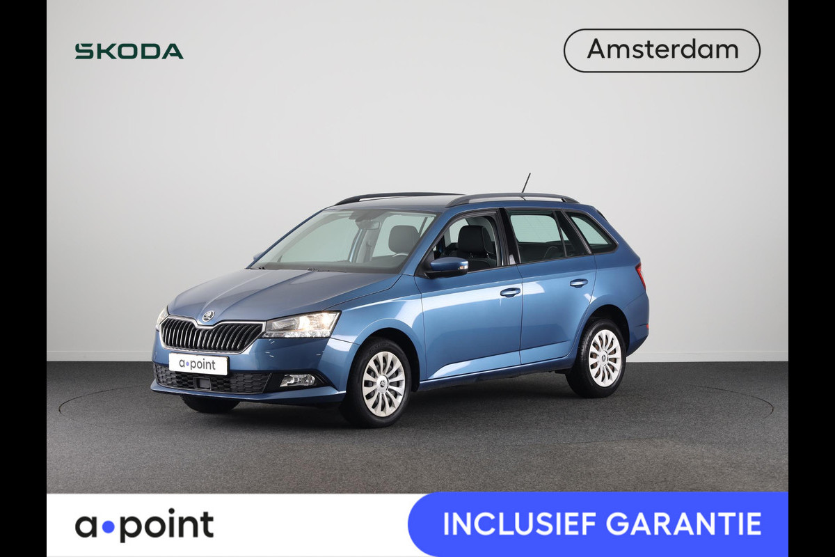 Škoda Fabia Combi 1.0 TSI Ambition 95pk | Trekhaak | Climatronic | Navigatie via App | Parkeersensoren achter Škoda Fabia Combi 1.0 TSI Ambition 95pk | Trekhaak | Climatronic | Navigatie via App | Parkeersensoren achter