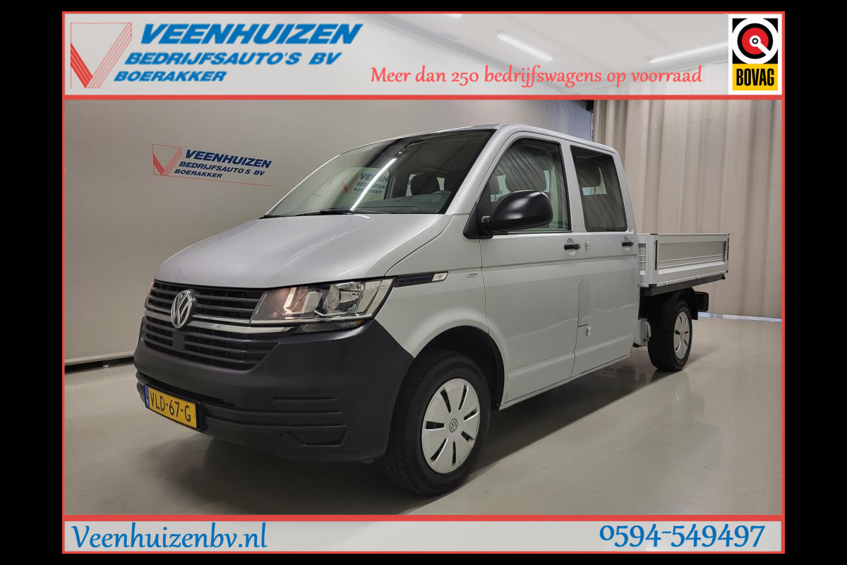 Volkswagen Transporter 2.0TDI Dubbele Cabine Pick-Up Euro 6