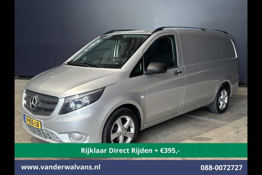 Mercedes-Benz Vito 114 CDI 7G-Tronic Automaat L2H1 Euro6 *Rijklaar * Airco | Camera | 2500KG Trekhaak | 17"LMV Parkeersensoren, Navigatie, Cruisecontrol, Licht metalen velgen, Bijrijdersbank, Dakrails