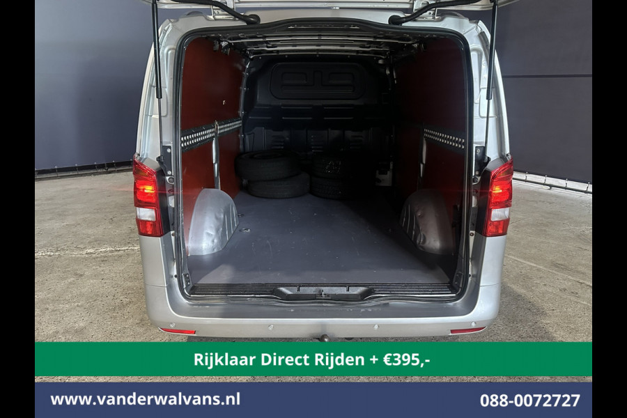 Mercedes-Benz Vito 114 CDI 7G-Tronic Automaat L2H1 Euro6 *Rijklaar * Airco | Camera | 2500KG Trekhaak | 17"LMV Parkeersensoren, Navigatie, Cruisecontrol, Licht metalen velgen, Bijrijdersbank, Dakrails