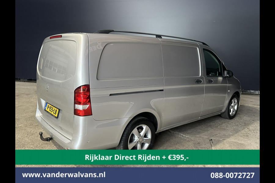Mercedes-Benz Vito 114 CDI 7G-Tronic Automaat L2H1 Euro6 *Rijklaar * Airco | Camera | 2500KG Trekhaak | 17"LMV Parkeersensoren, Navigatie, Cruisecontrol, Licht metalen velgen, Bijrijdersbank, Dakrails