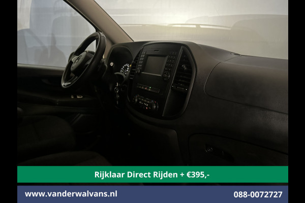 Mercedes-Benz Vito 114 CDI 7G-Tronic Automaat L2H1 Euro6 *Rijklaar * Airco | Camera | 2500KG Trekhaak | 17"LMV Parkeersensoren, Navigatie, Cruisecontrol, Licht metalen velgen, Bijrijdersbank, Dakrails