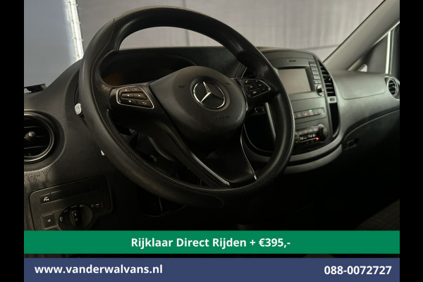 Mercedes-Benz Vito 114 CDI 7G-Tronic Automaat L2H1 Euro6 *Rijklaar * Airco | Camera | 2500KG Trekhaak | 17"LMV Parkeersensoren, Navigatie, Cruisecontrol, Licht metalen velgen, Bijrijdersbank, Dakrails