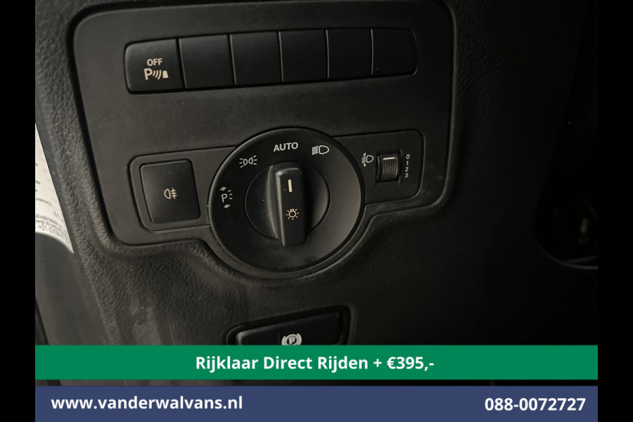 Mercedes-Benz Vito 114 CDI 7G-Tronic Automaat L2H1 Euro6 *Rijklaar * Airco | Camera | 2500KG Trekhaak | 17"LMV Parkeersensoren, Navigatie, Cruisecontrol, Licht metalen velgen, Bijrijdersbank, Dakrails