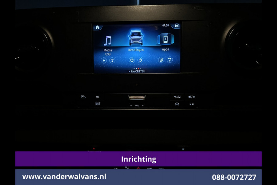 Mercedes-Benz Sprinter 316 CDI 164pk L2H2 inrichting Euro6 Airco | Camera | 3500kg Trekhaak | Apple Carplay Android Auto, Cruiscontrol, Parkeersensoren