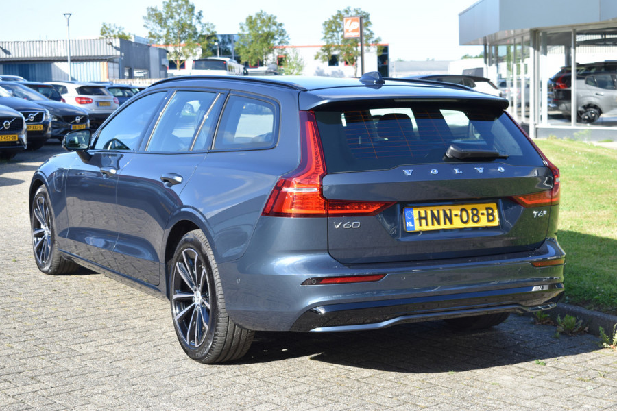 Volvo V60 T6 AWD 350PK Plug-in Hybrid Plus Dark | H&K | Trekhaak | 360 Camera | ACC | Stoel-Stuur verwarming