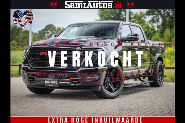 Dodge Ram 1500 Night Premium | De Meest Luxe en Volle Pick-Up in zijn Klasse | Comfortabele Dubbele Cabine met Royale 5 Zitplaatsen | BPM vrij | Nu Leverbaar uit Voorraad | Voorraad Nr 2284 - 3855