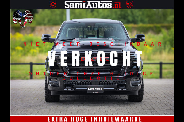 Dodge Ram 1500 Night Premium | De Meest Luxe en Volle Pick-Up in zijn Klasse | Comfortabele Dubbele Cabine met Royale 5 Zitplaatsen | BPM vrij | Nu Leverbaar uit Voorraad | Voorraad Nr 2284 - 3855