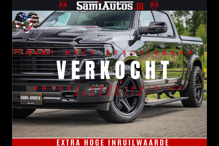 Dodge Ram 1500 Night Premium | De Meest Luxe en Volle Pick-Up in zijn Klasse | Comfortabele Dubbele Cabine met Royale 5 Zitplaatsen | BPM vrij | Nu Leverbaar uit Voorraad | Voorraad Nr 2284 - 3855