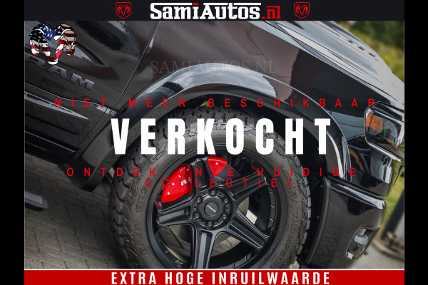 Dodge Ram 1500 Night Premium | De Meest Luxe en Volle Pick-Up in zijn Klasse | Comfortabele Dubbele Cabine met Royale 5 Zitplaatsen | BPM vrij | Nu Leverbaar uit Voorraad | Voorraad Nr 2284 - 3855