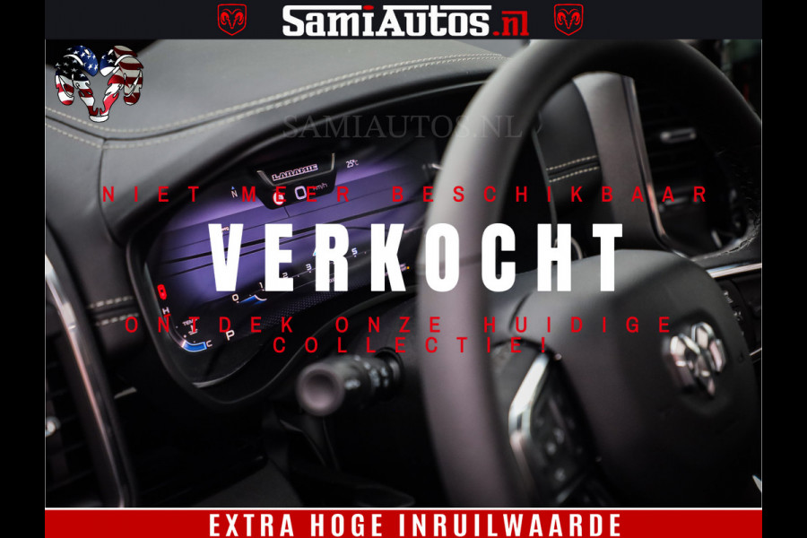 Dodge Ram 1500 Night Premium | De Meest Luxe en Volle Pick-Up in zijn Klasse | Comfortabele Dubbele Cabine met Royale 5 Zitplaatsen | BPM vrij | Nu Leverbaar uit Voorraad | Voorraad Nr 2284 - 3855