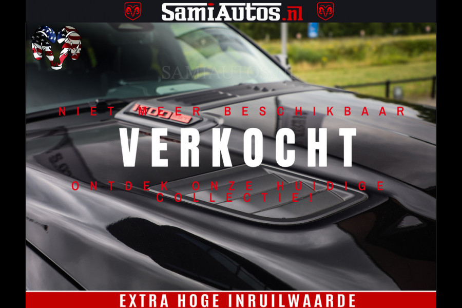 Dodge Ram 1500 Night Premium | De Meest Luxe en Volle Pick-Up in zijn Klasse | Comfortabele Dubbele Cabine met Royale 5 Zitplaatsen | BPM vrij | Nu Leverbaar uit Voorraad | Voorraad Nr 2284 - 3855