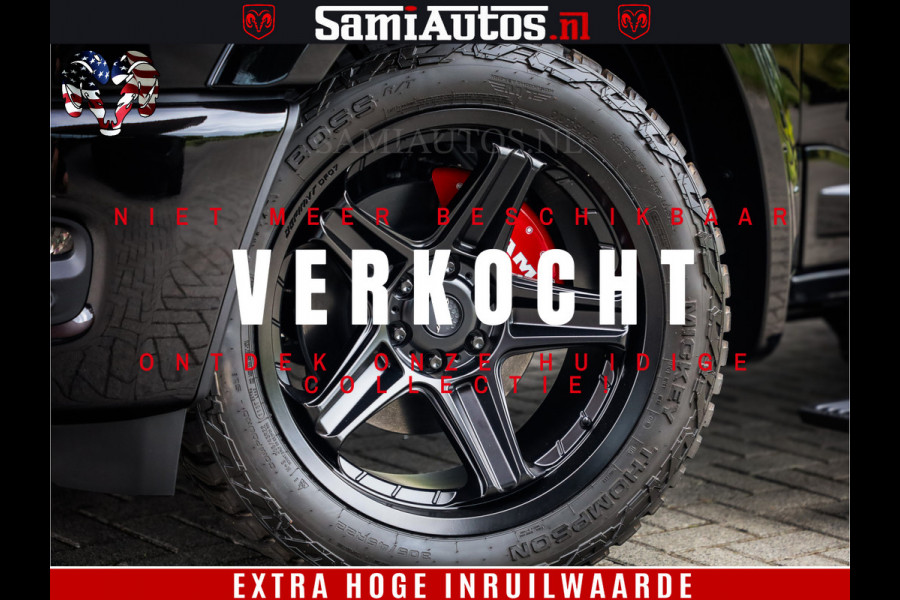 Dodge Ram 1500 Night Premium | De Meest Luxe en Volle Pick-Up in zijn Klasse | Comfortabele Dubbele Cabine met Royale 5 Zitplaatsen | BPM vrij | Nu Leverbaar uit Voorraad | Voorraad Nr 2284 - 3855