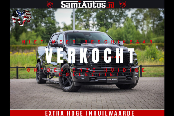 Dodge Ram 1500 Night Premium | De Meest Luxe en Volle Pick-Up in zijn Klasse | Comfortabele Dubbele Cabine met Royale 5 Zitplaatsen | BPM vrij | Nu Leverbaar uit Voorraad | Voorraad Nr 2284 - 3855