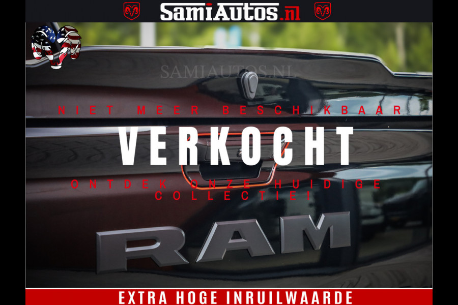 Dodge Ram 1500 Night Premium | De Meest Luxe en Volle Pick-Up in zijn Klasse | Comfortabele Dubbele Cabine met Royale 5 Zitplaatsen | BPM vrij | Nu Leverbaar uit Voorraad | Voorraad Nr 2284 - 3855