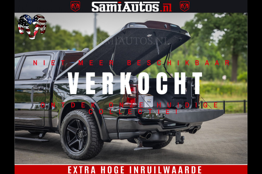 Dodge Ram 1500 Night Premium | De Meest Luxe en Volle Pick-Up in zijn Klasse | Comfortabele Dubbele Cabine met Royale 5 Zitplaatsen | BPM vrij | Nu Leverbaar uit Voorraad | Voorraad Nr 2284 - 3855