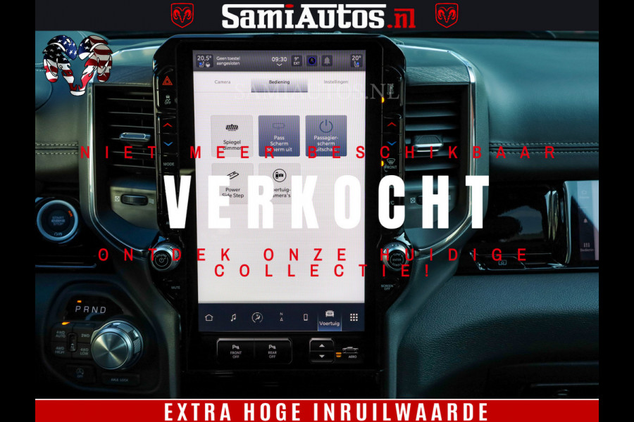 Dodge Ram 1500 Night Premium | De Meest Luxe en Volle Pick-Up in zijn Klasse | Comfortabele Dubbele Cabine met Royale 5 Zitplaatsen | BPM vrij | Nu Leverbaar uit Voorraad | Voorraad Nr 2284 - 3855