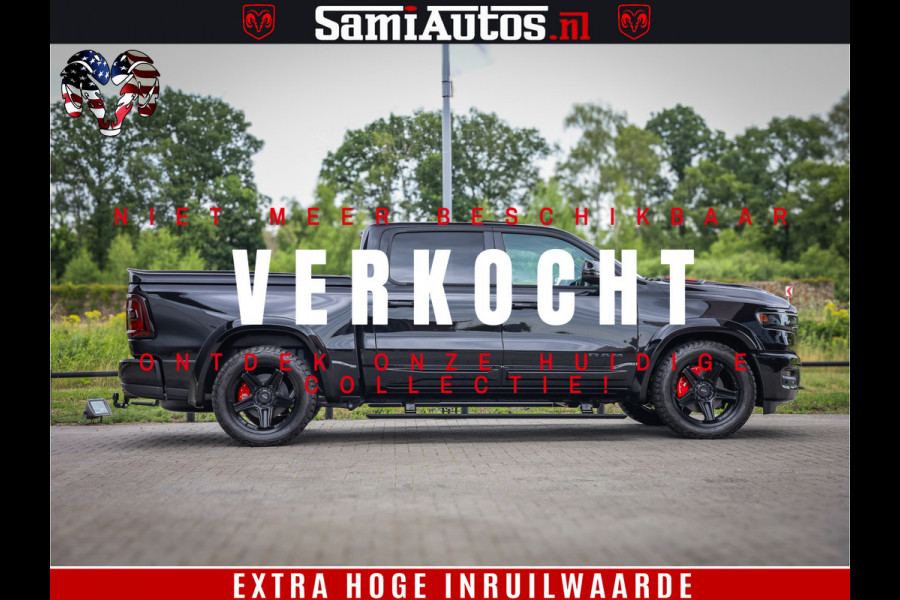 Dodge Ram 1500 Night Premium | De Meest Luxe en Volle Pick-Up in zijn Klasse | Comfortabele Dubbele Cabine met Royale 5 Zitplaatsen | BPM vrij | Nu Leverbaar uit Voorraad | Voorraad Nr 2284 - 3855