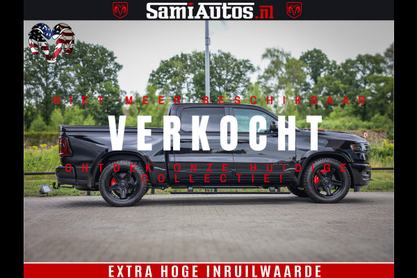 Dodge Ram 1500 Night Premium | De Meest Luxe en Volle Pick-Up in zijn Klasse | Comfortabele Dubbele Cabine met Royale 5 Zitplaatsen | BPM vrij | Nu Leverbaar uit Voorraad | Voorraad Nr 2284 - 3855