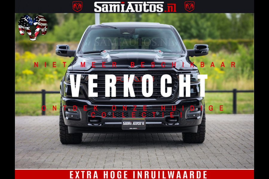 Dodge Ram 1500 Night Premium | De Meest Luxe en Volle Pick-Up in zijn Klasse | Comfortabele Dubbele Cabine met Royale 5 Zitplaatsen | BPM vrij | Nu Leverbaar uit Voorraad | Voorraad Nr 2284 - 3855