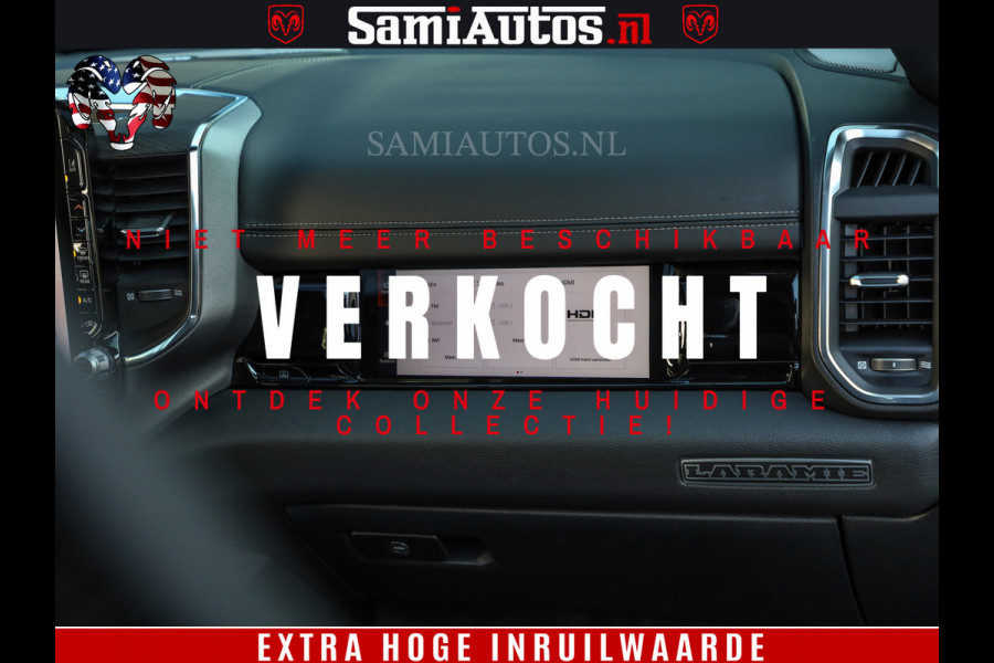 Dodge Ram 1500 Night Premium | De Meest Luxe en Volle Pick-Up in zijn Klasse | Comfortabele Dubbele Cabine met Royale 5 Zitplaatsen | BPM vrij | Nu Leverbaar uit Voorraad | Voorraad Nr 2284 - 3855