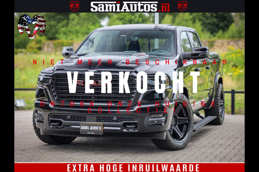 Dodge Ram 1500 Night Premium | De Meest Luxe en Volle Pick-Up in zijn Klasse | Comfortabele Dubbele Cabine met Royale 5 Zitplaatsen | BPM vrij | Nu Leverbaar uit Voorraad | Voorraad Nr 2284 - 3855
