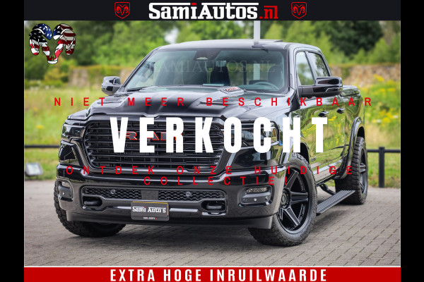 Dodge Ram 1500 Night Premium | De Meest Luxe en Volle Pick-Up in zijn Klasse | Comfortabele Dubbele Cabine met Royale 5 Zitplaatsen | BPM vrij | Nu Leverbaar uit Voorraad | Voorraad Nr 2284 - 3855