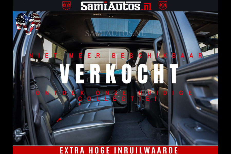 Dodge Ram 1500 Night Premium | De Meest Luxe en Volle Pick-Up in zijn Klasse | Comfortabele Dubbele Cabine met Royale 5 Zitplaatsen | BPM vrij | Nu Leverbaar uit Voorraad | Voorraad Nr 2284 - 3855