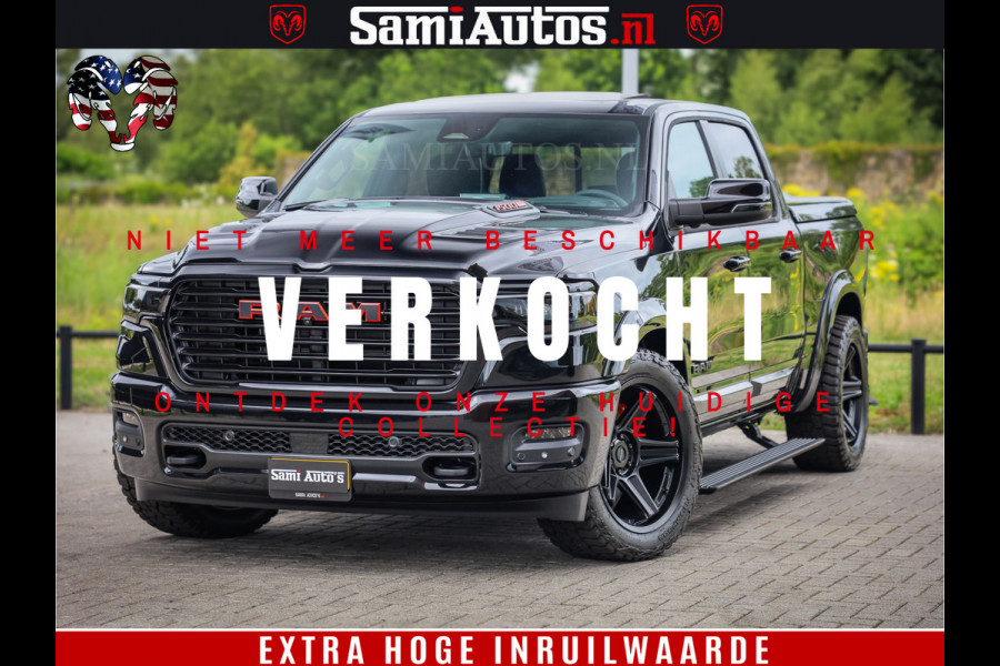 Dodge Ram 1500 Night Premium | De Meest Luxe en Volle Pick-Up in zijn Klasse | Comfortabele Dubbele Cabine met Royale 5 Zitplaatsen | BPM vrij | Nu Leverbaar uit Voorraad | Voorraad Nr 2284 - 3855