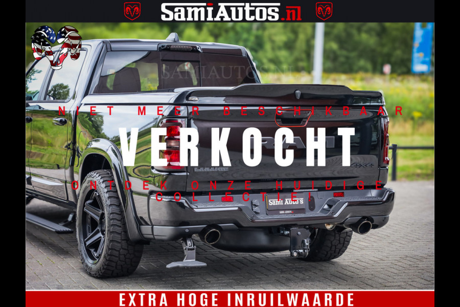 Dodge Ram 1500 Night Premium | De Meest Luxe en Volle Pick-Up in zijn Klasse | Comfortabele Dubbele Cabine met Royale 5 Zitplaatsen | BPM vrij | Nu Leverbaar uit Voorraad | Voorraad Nr 2284 - 3855