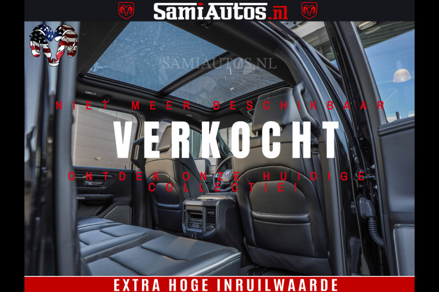 Dodge Ram 1500 Night Premium | De Meest Luxe en Volle Pick-Up in zijn Klasse | Comfortabele Dubbele Cabine met Royale 5 Zitplaatsen | BPM vrij | Nu Leverbaar uit Voorraad | Voorraad Nr 2284 - 3855