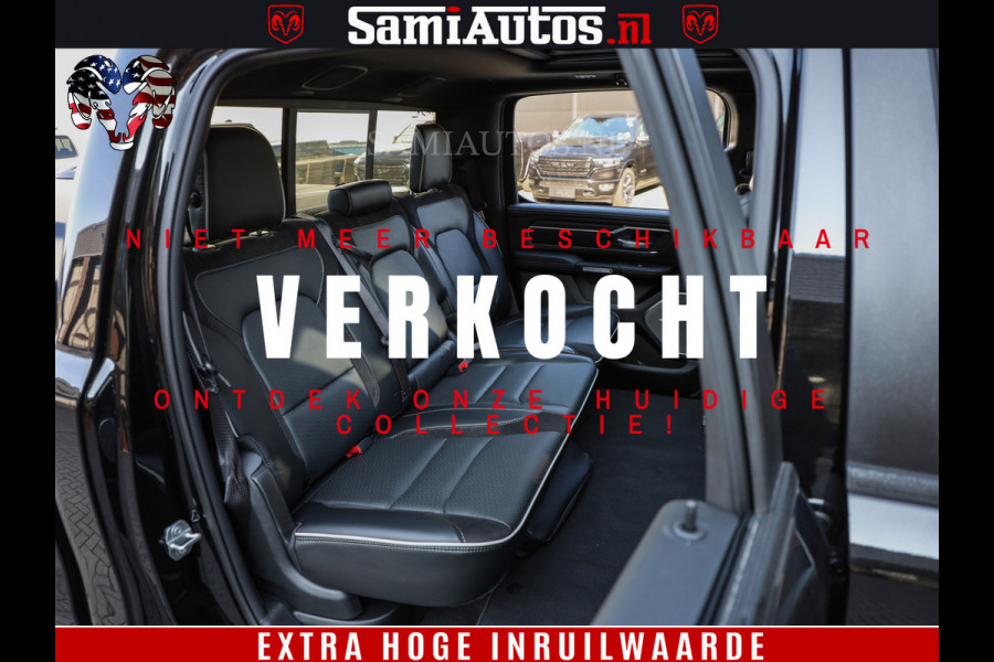 Dodge Ram 1500 Night Premium | De Meest Luxe en Volle Pick-Up in zijn Klasse | Comfortabele Dubbele Cabine met Royale 5 Zitplaatsen | BPM vrij | Nu Leverbaar uit Voorraad | Voorraad Nr 2284 - 3855