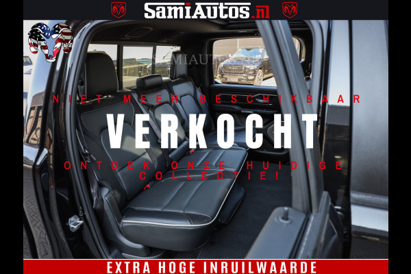 Dodge Ram 1500 Night Premium | De Meest Luxe en Volle Pick-Up in zijn Klasse | Comfortabele Dubbele Cabine met Royale 5 Zitplaatsen | BPM vrij | Nu Leverbaar uit Voorraad | Voorraad Nr 2284 - 3855