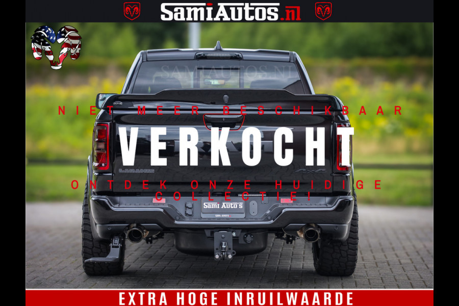 Dodge Ram 1500 Night Premium | De Meest Luxe en Volle Pick-Up in zijn Klasse | Comfortabele Dubbele Cabine met Royale 5 Zitplaatsen | BPM vrij | Nu Leverbaar uit Voorraad | Voorraad Nr 2284 - 3855