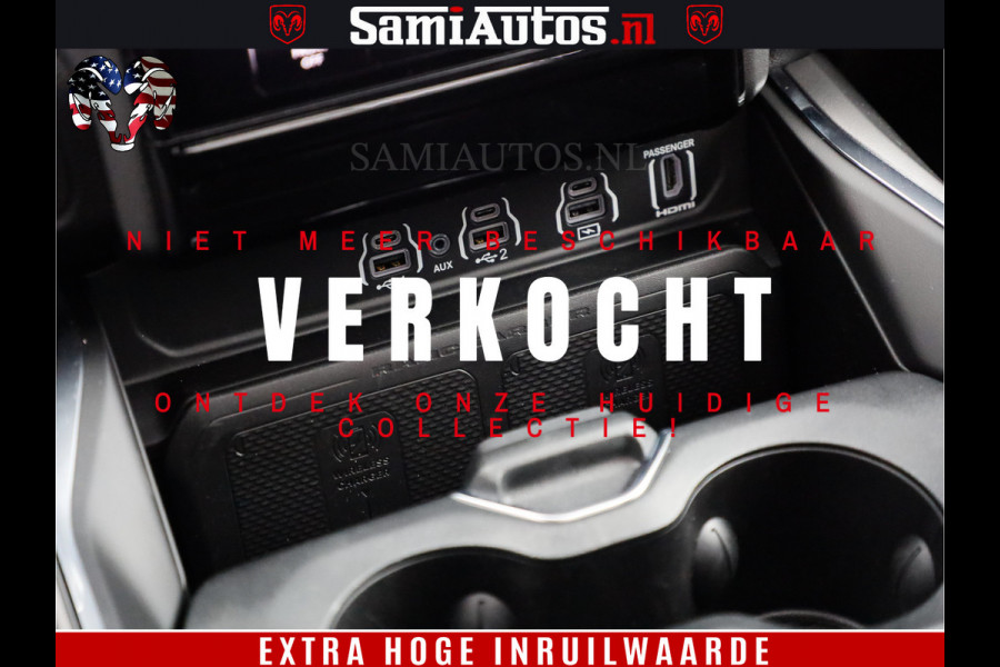 Dodge Ram 1500 Night Premium | De Meest Luxe en Volle Pick-Up in zijn Klasse | Comfortabele Dubbele Cabine met Royale 5 Zitplaatsen | BPM vrij | Nu Leverbaar uit Voorraad | Voorraad Nr 2284 - 3855